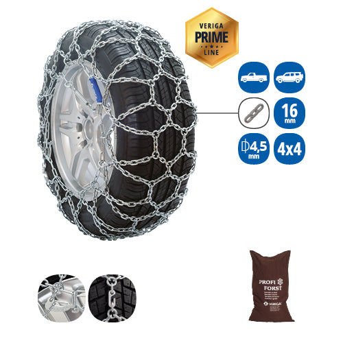 Off-road snow chains