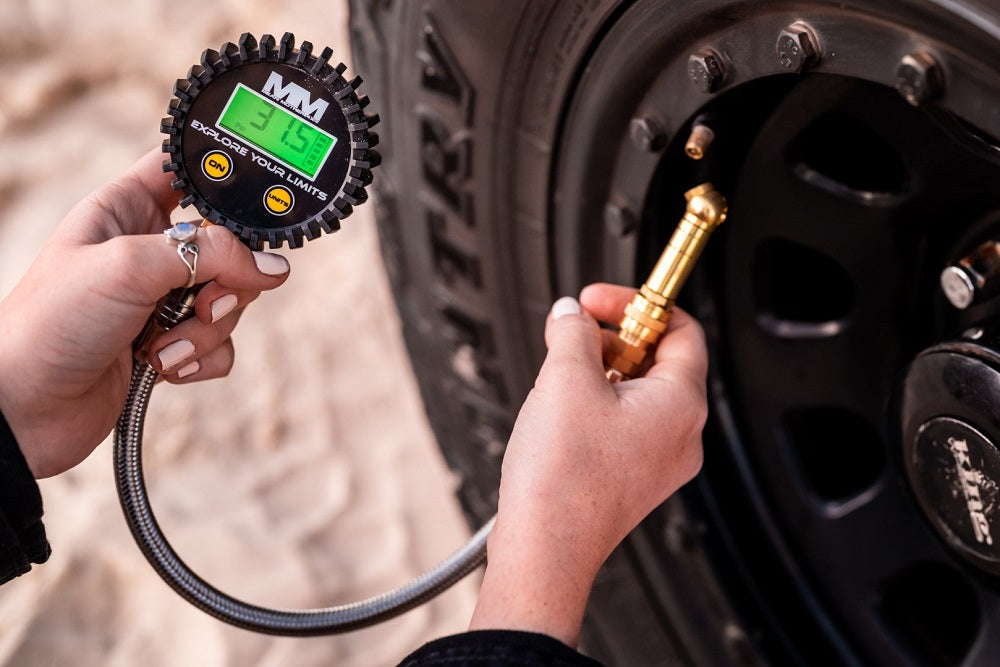 Mean Mother - 2-in-1 Digital Tyre Deflator + Gauge - Reifendruckprüfer+Schnellablasser