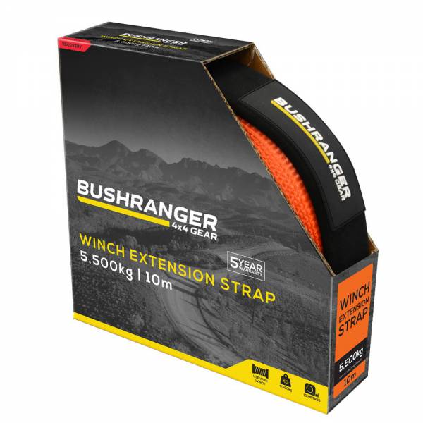 Bushranger Windenseilverlängerung 10 m, 5,5 t BL