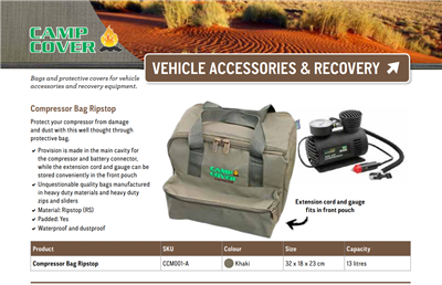Camp Cover Tasche Kompressor
