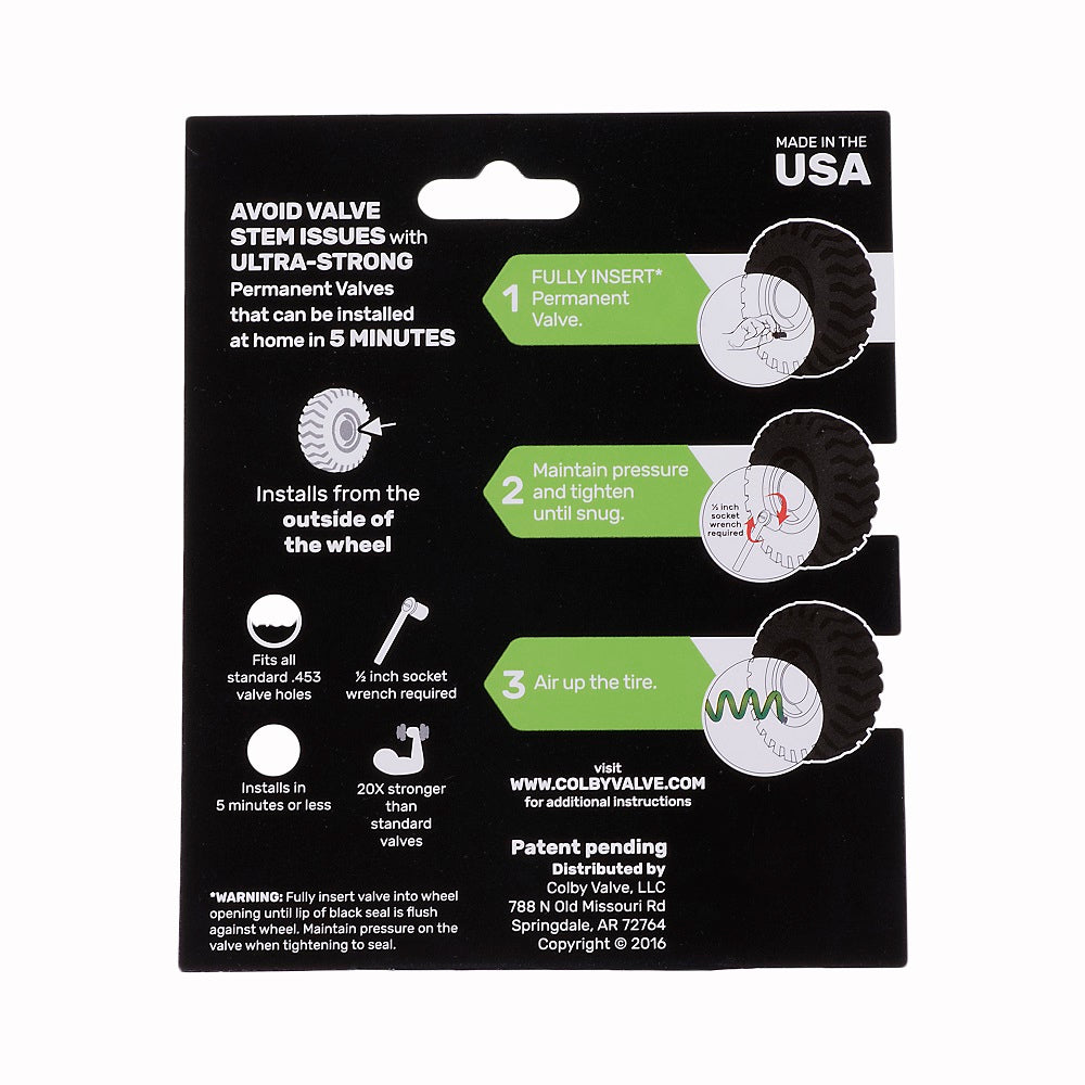 Colby Valve Permanent Valve System 2er Pack