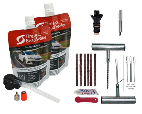 TireJect Automotive Emergency Tire Repair Kit feat. Colby Valve