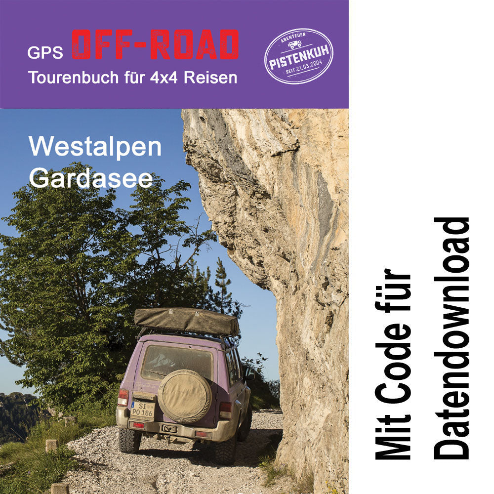 Pistenkuh, GPS Tourenbuch Westalpen Gardasee